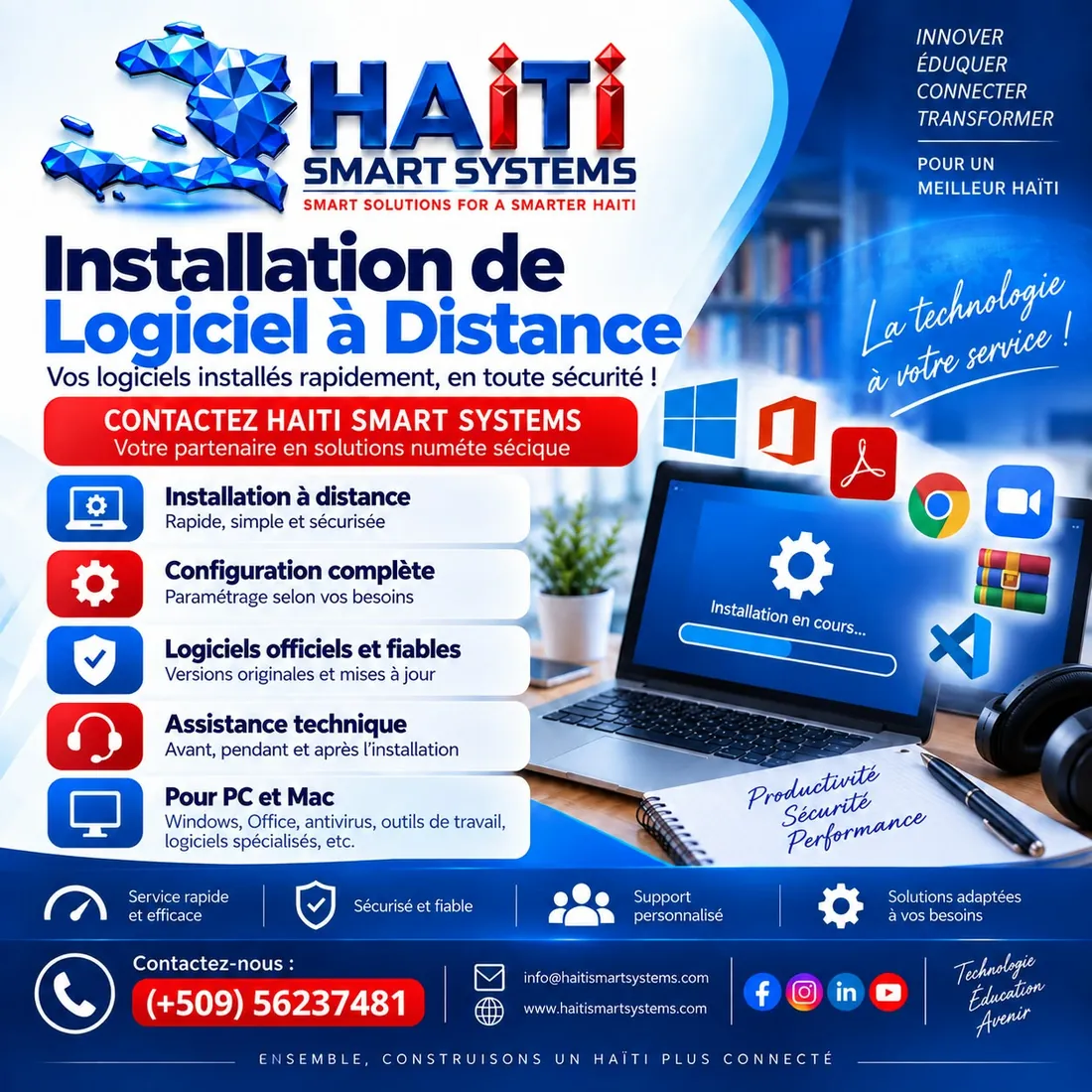 Installation à distance